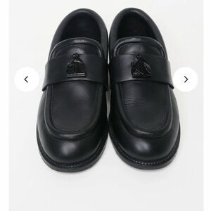 Lanvin Black Leather Women's Loafers